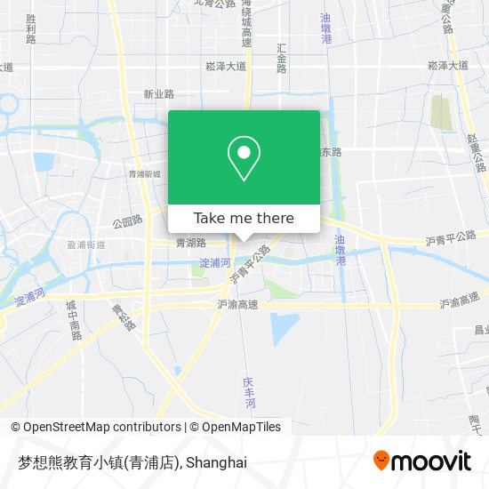 梦想熊教育小镇(青浦店) map