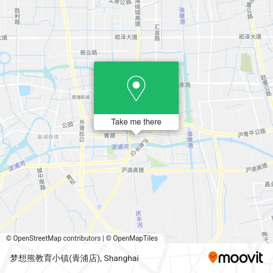 梦想熊教育小镇(青浦店) map
