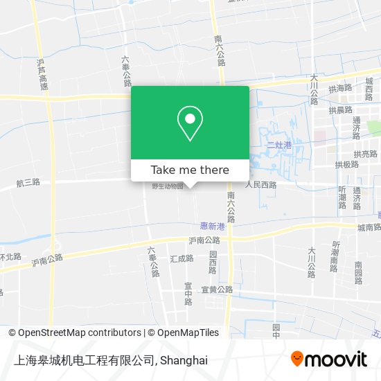 上海皋城机电工程有限公司 map