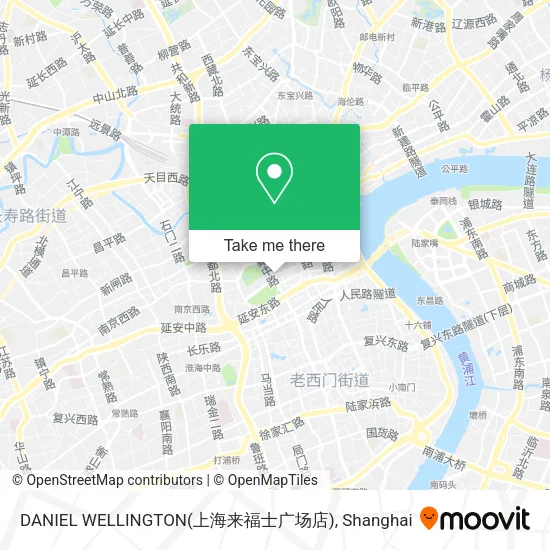 DANIEL WELLINGTON(上海来福士广场店) map