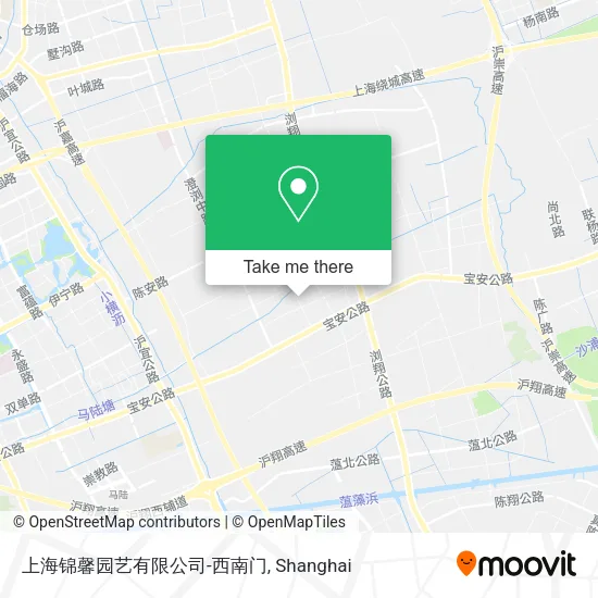 上海锦馨园艺有限公司-西南门 map