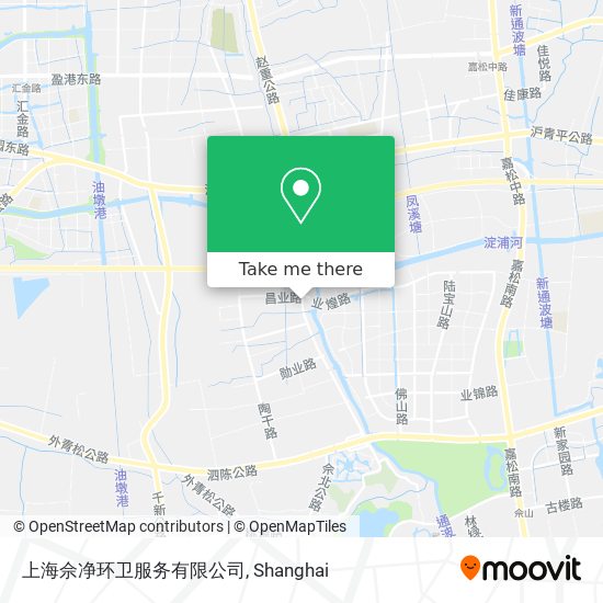 上海佘净环卫服务有限公司 map