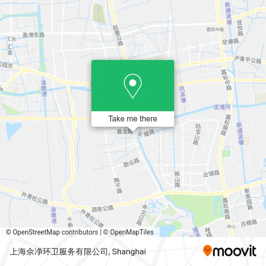 上海佘净环卫服务有限公司 map
