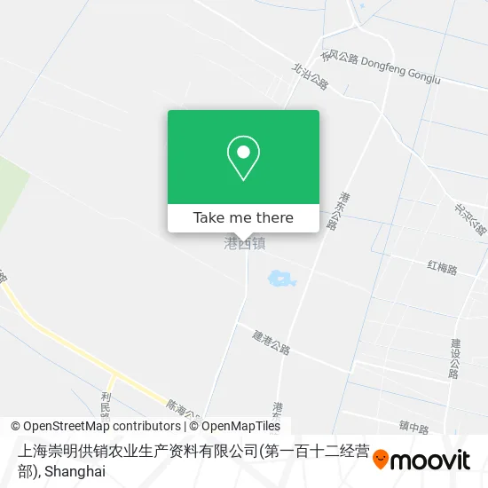 上海崇明供销农业生产资料有限公司(第一百十二经营部) map