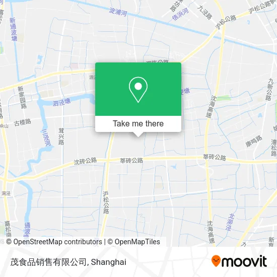 茂食品销售有限公司 map