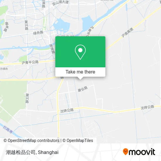 潮越检品公司 map
