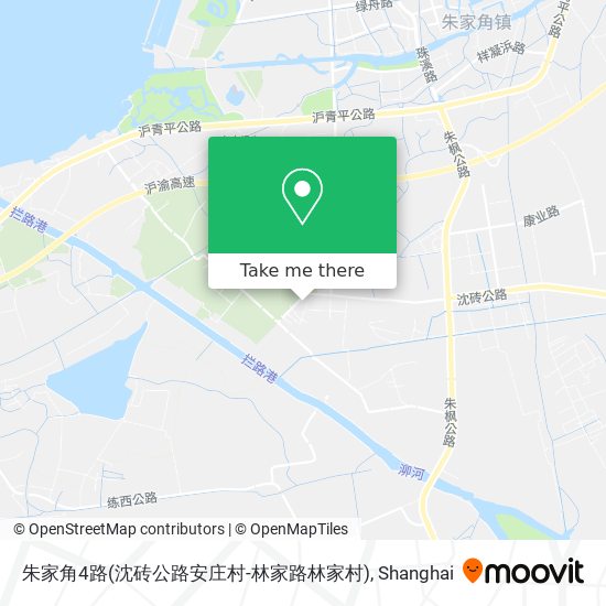 朱家角4路(沈砖公路安庄村-林家路林家村) map