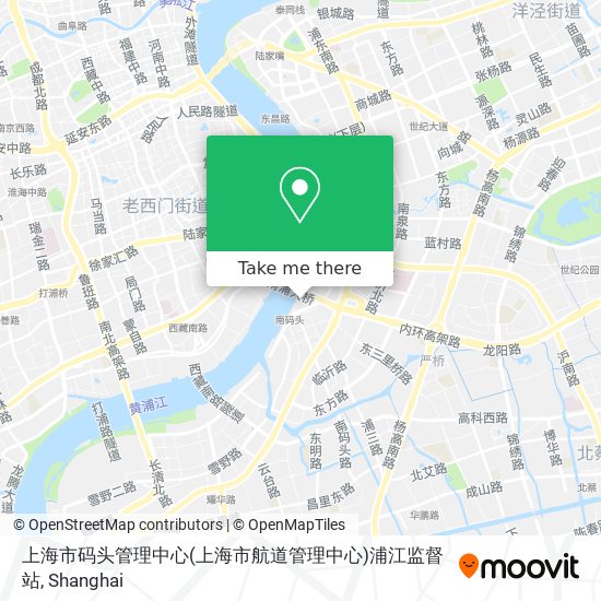 上海市码头管理中心(上海市航道管理中心)浦江监督站 map