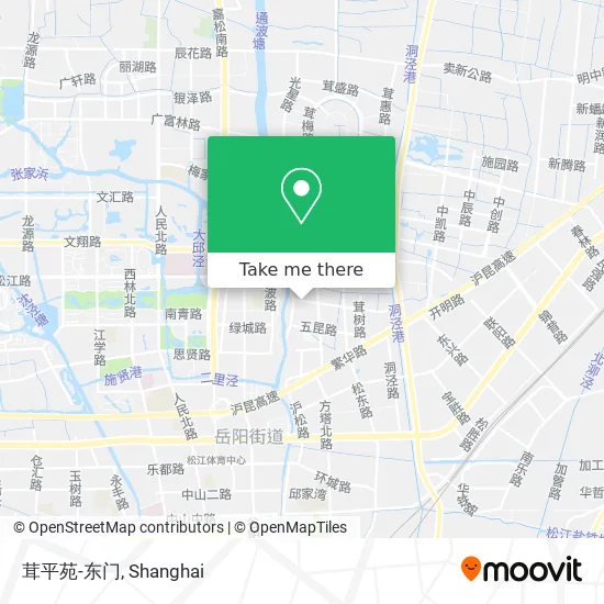 茸平苑-东门 map