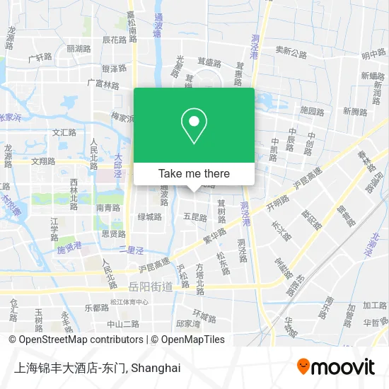 上海锦丰大酒店-东门 map