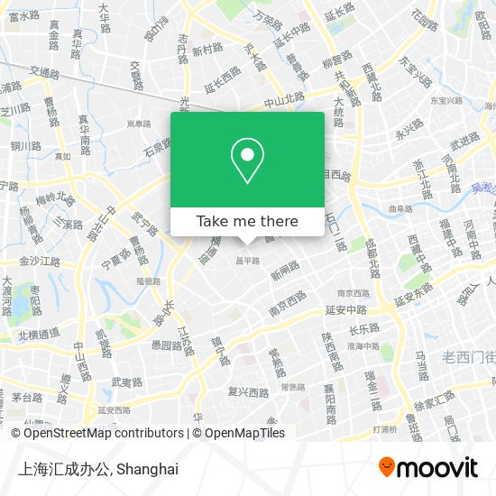 上海汇成办公 map