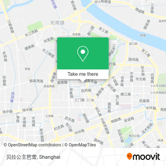 贝拉公主芭蕾 map
