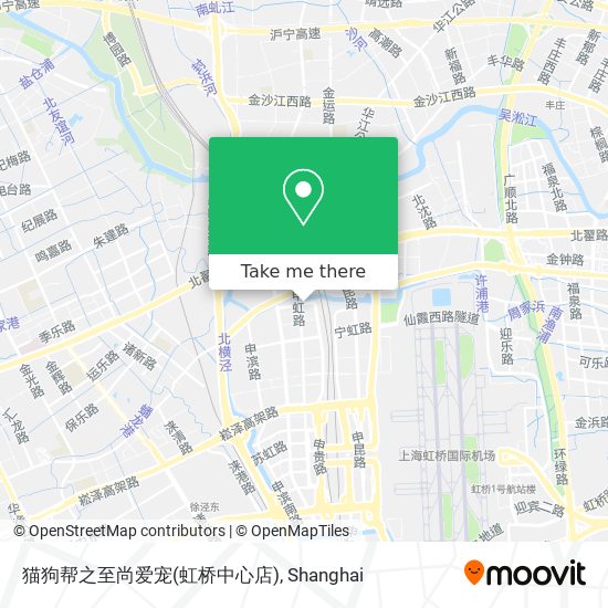 猫狗帮之至尚爱宠(虹桥中心店) map