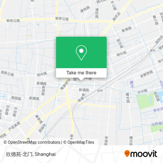 欣德苑-北门 map