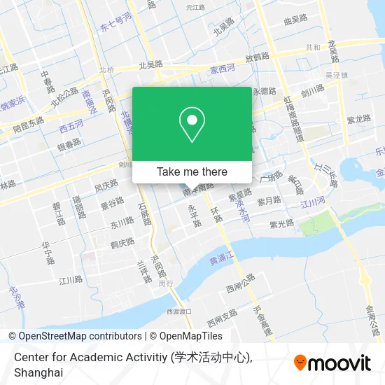 Center for Academic Activitiy (学术活动中心) map