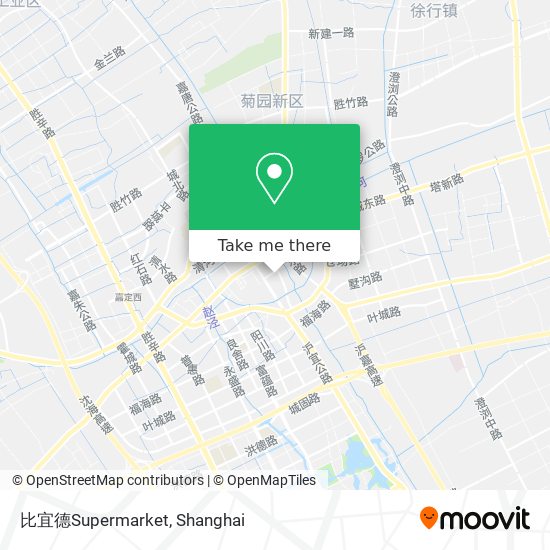 比宜德Supermarket map