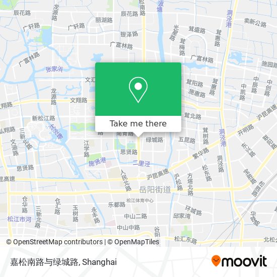 嘉松南路与绿城路 map