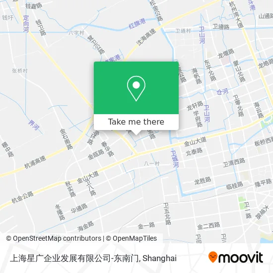 上海星广企业发展有限公司-东南门 map