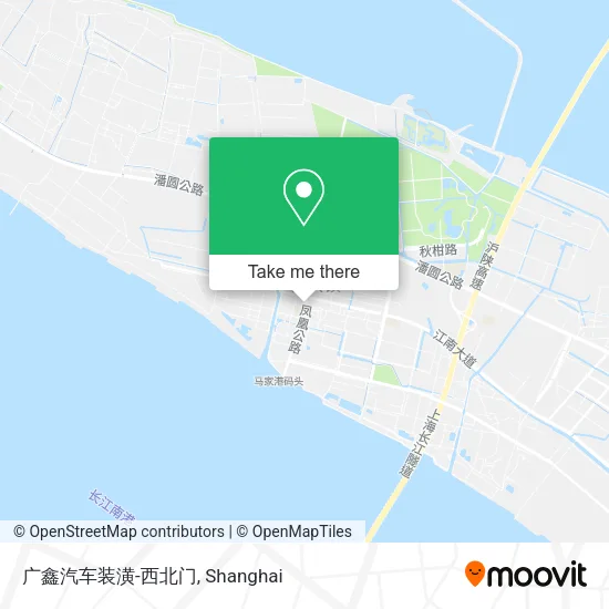 广鑫汽车装潢-西北门 map