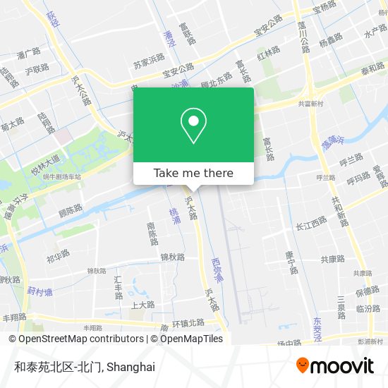 和泰苑北区-北门 map