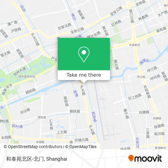 和泰苑北区-北门 map