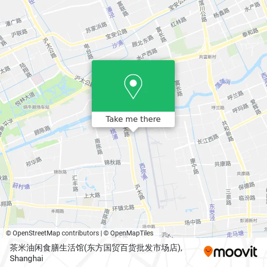 茶米油闲食膳生活馆(东方国贸百货批发市场店) map
