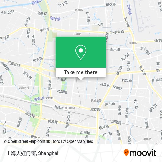上海天虹门窗 map