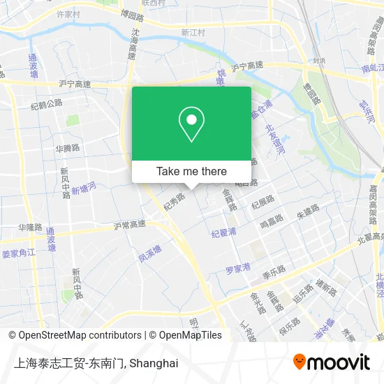 上海泰志工贸-东南门 map