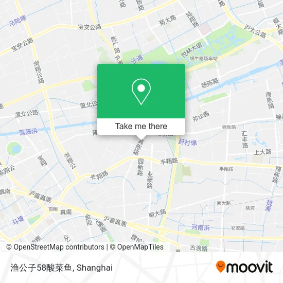 渔公子58酸菜鱼 map