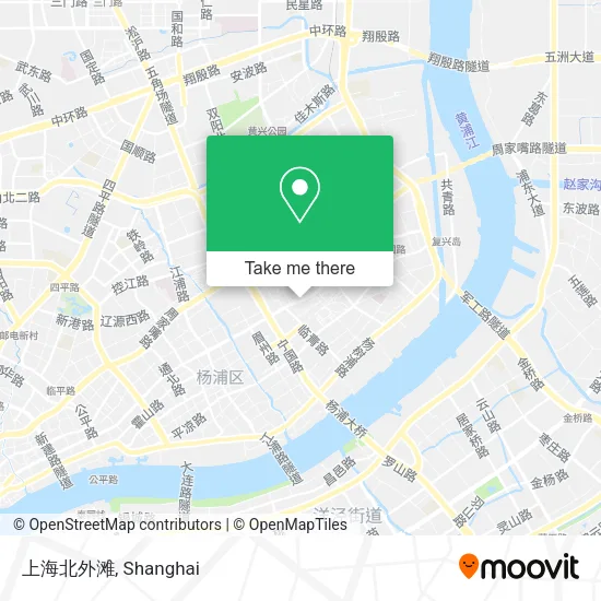上海北外滩 map