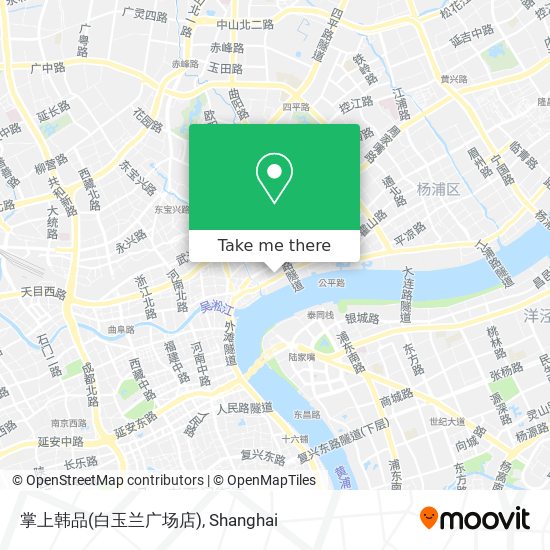 掌上韩品(白玉兰广场店) map