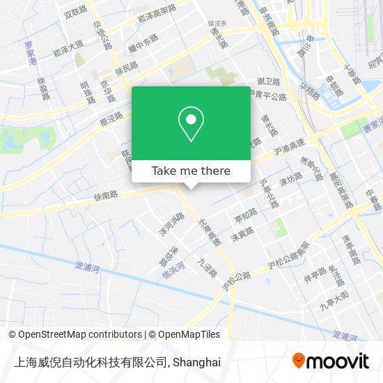 上海威倪自动化科技有限公司 map