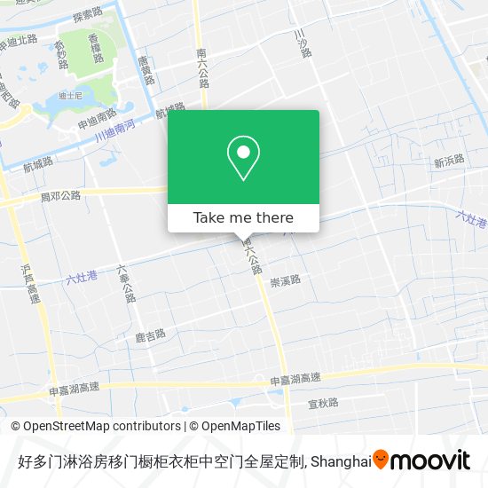 好多门淋浴房移门橱柜衣柜中空门全屋定制 map