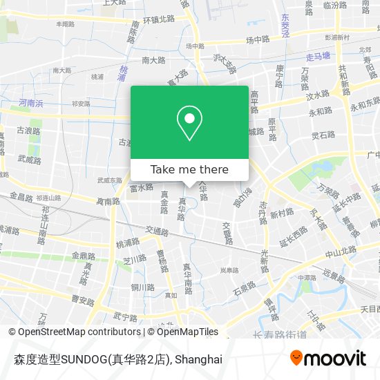 森度造型SUNDOG(真华路2店) map