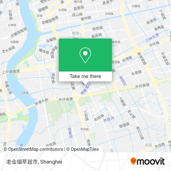 老金烟草超市 map