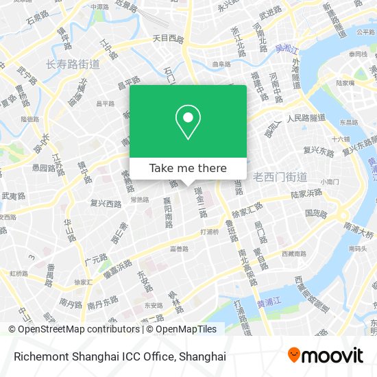 Richemont Shanghai ICC Office map