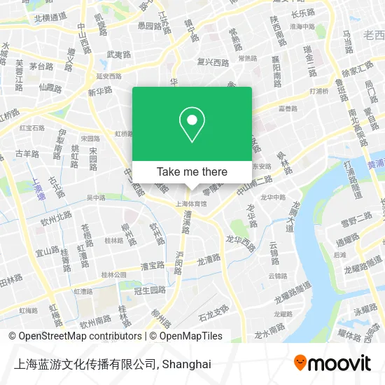 上海蓝游文化传播有限公司 map