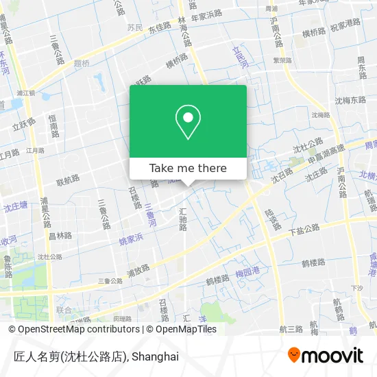 匠人名剪(沈杜公路店) map