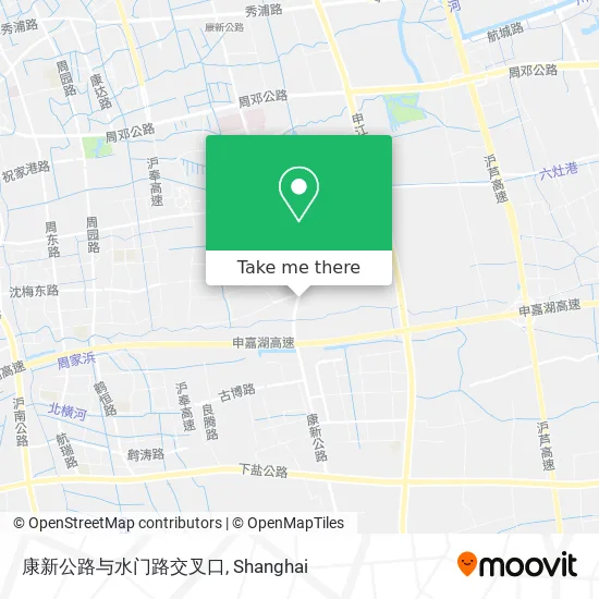康新公路与水门路交叉口 map