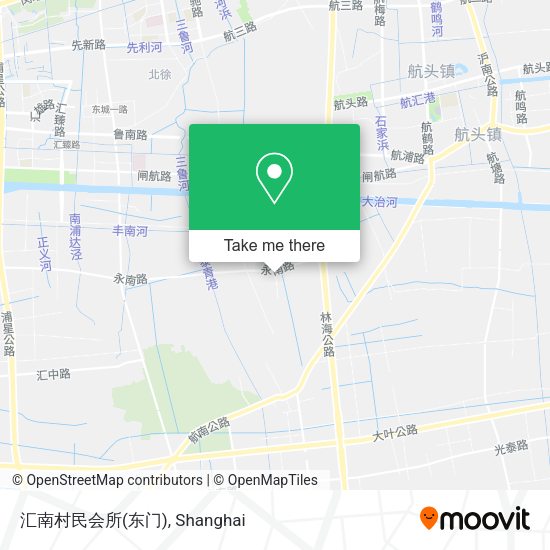 汇南村民会所(东门) map