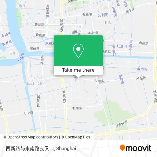 西新路与永南路交叉口 map