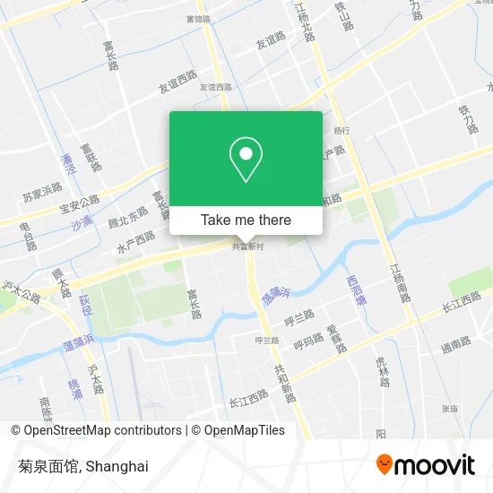 菊泉面馆 map