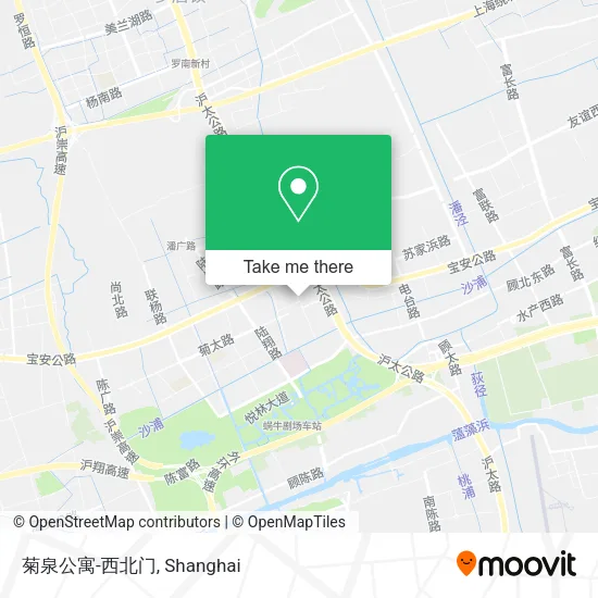 菊泉公寓-西北门 map