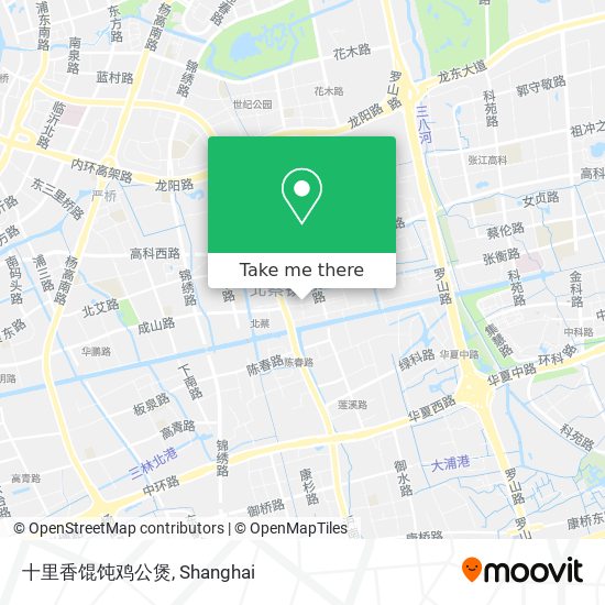 十里香馄饨鸡公煲 map