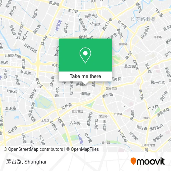 茅台路 map
