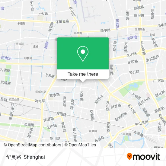 华灵路 map