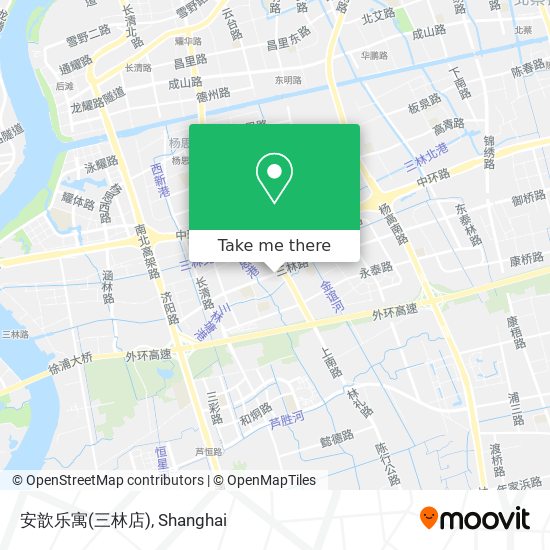 安歆乐寓(三林店) map