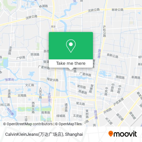 CalvinKIeinJeans(万达广场店) map