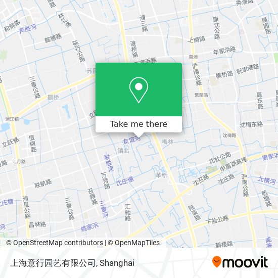 上海意行园艺有限公司 map