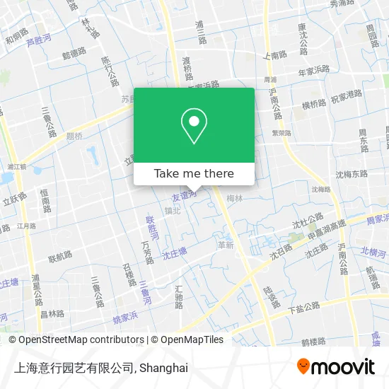 上海意行园艺有限公司 map